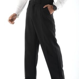 black formal baggy